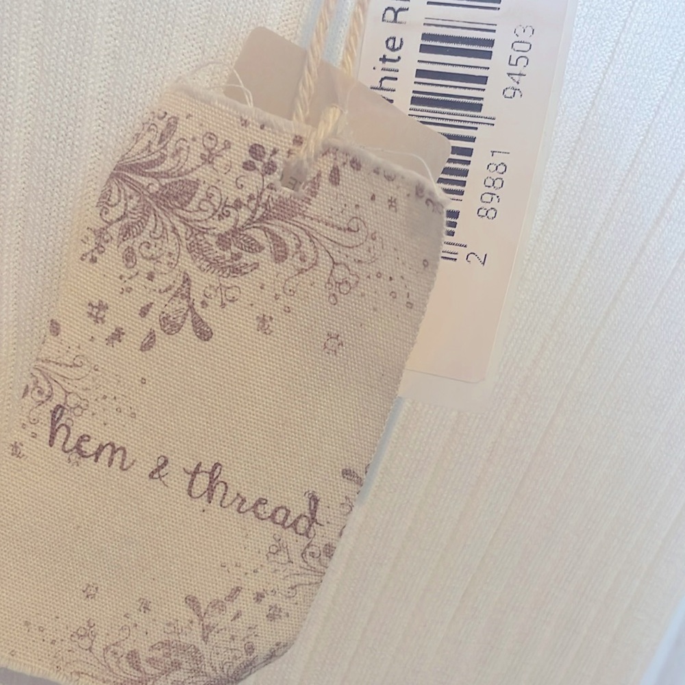 Hem & Thread Ribbed Frill Tank Top - Picture 4 of 4